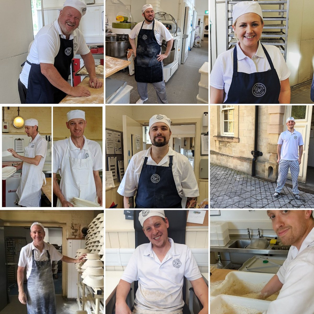 It's #sourdoughseptember, and as we like being a little different here @welbeckbakehouse I thought we'd focus firstly on the team that loves and cares for our sourdough! 
The combined skills, experience and knowledge in this team is well over 150 years!!
#REALBAKERS #REALBREAD