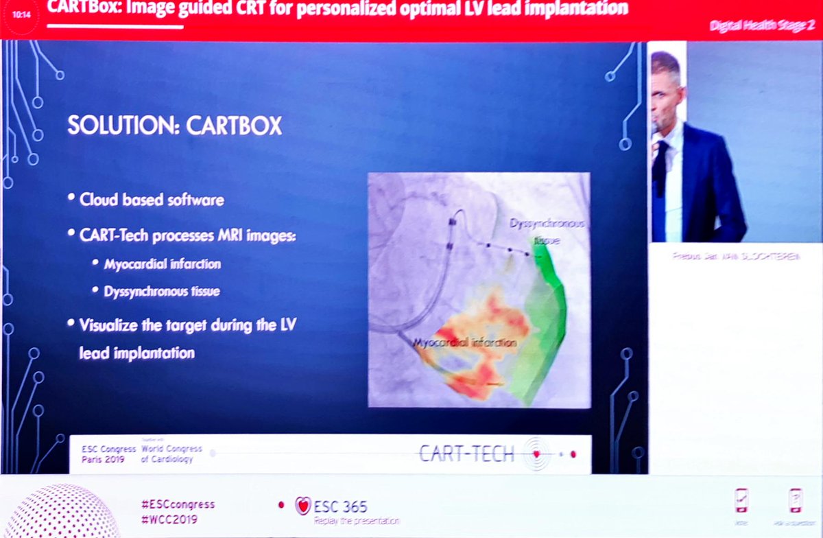 BWGHF's tweet photo. Great &amp; interesting session on  #digitalcardiology at #ESCcongress 
#CartBox #virtuQ #ESCdigital
@ProfMartinCowie https://t.co/Ff2TJv3kXT