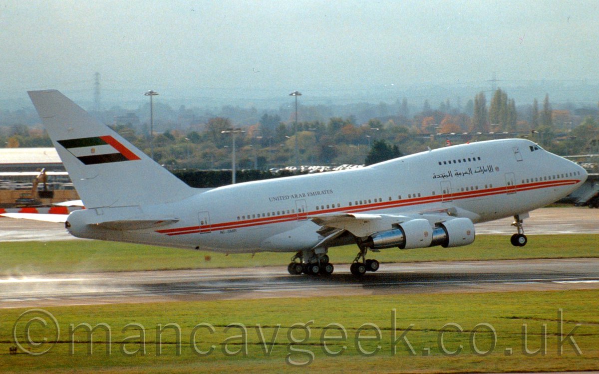 Bonus Photo of the Day 2019-09-01.
A6-SMR, Boeing 747SP-31, UAE Government, touching down on the Southern Runway at London Heathrow, some time in the 1990s.
#avgeek #planespotting #potd #london #heathrow #lhr #egll #queensBuilding #glassHouse #boeing #b747 #sp #uaeGovernment