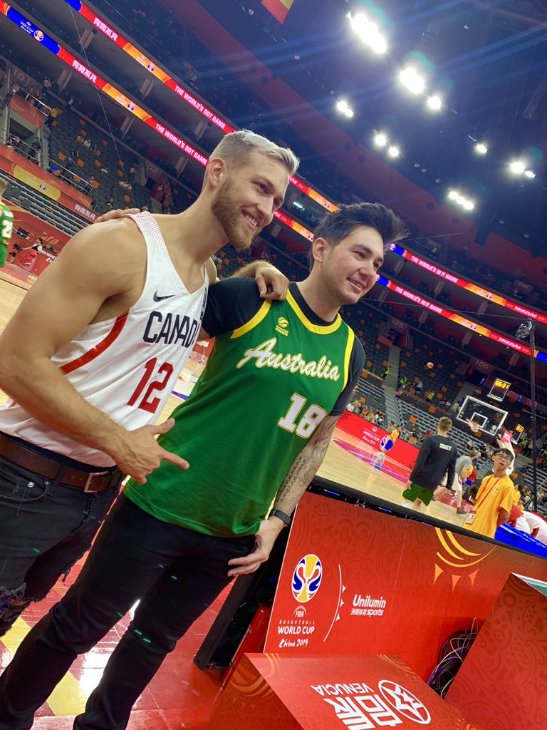 Jordan Kilganon on Twitter: "Canada vs Australia with @ChampChong at the @FIBAWC #FIBAWC https://t.co/6n5oPSnLjO" /