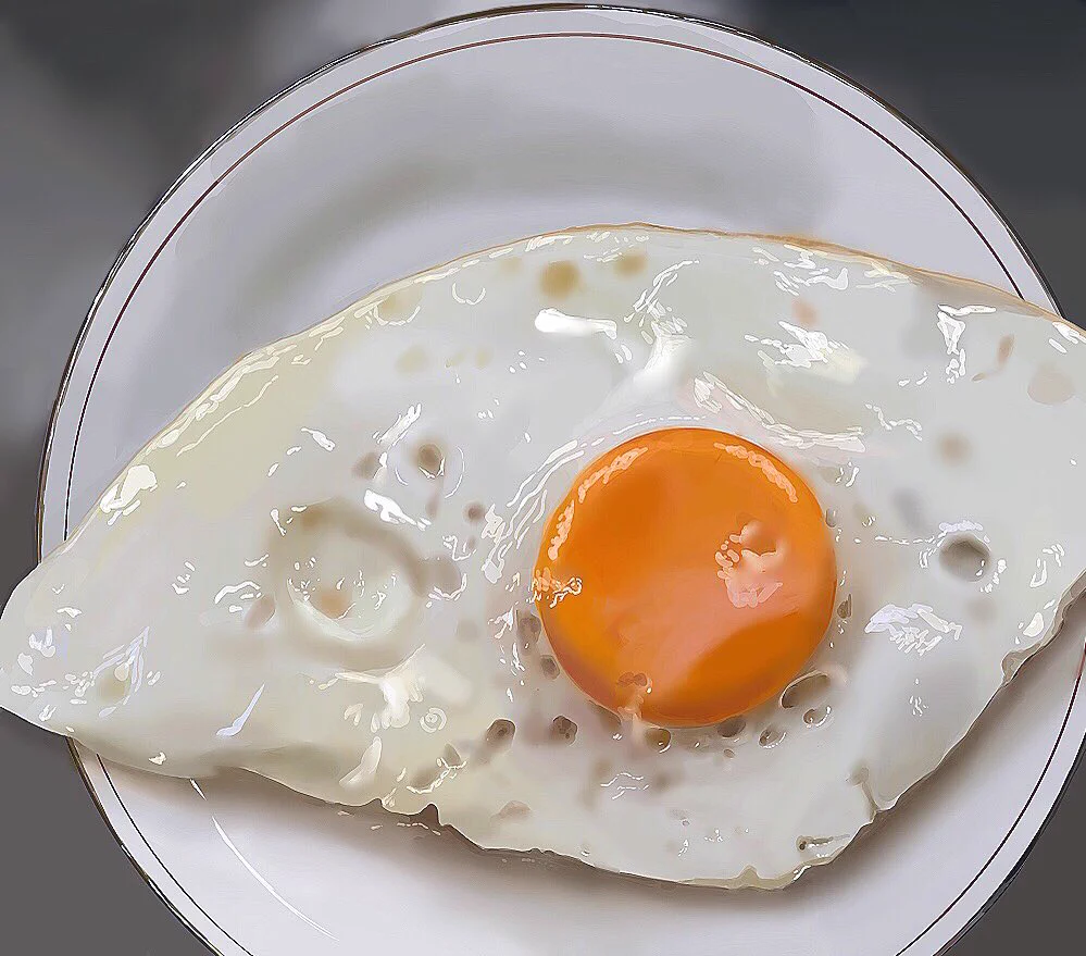 どれが本物！？描いた目玉焼きと焼いた目玉焼きの見分けがつかないwww