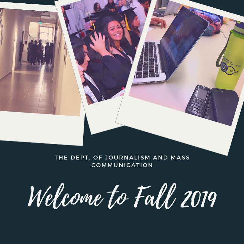 AUCJRMC's tweet photo. We are pleased to usher in a new semester. Welcome back to our students, faculty and staff. Looking forward to lots of #JRMCsuccess during this academic year. @GAPP_AUC @AUC https://t.co/bwn8OT0Ha2