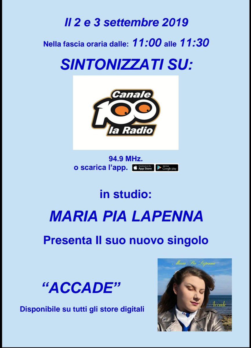 mariapia99's tweet photo. Carissimi amici, VI ASPETTO NUMEROSI!!!😉🎼🎤 https://t.co/J9kq6UmrFH
