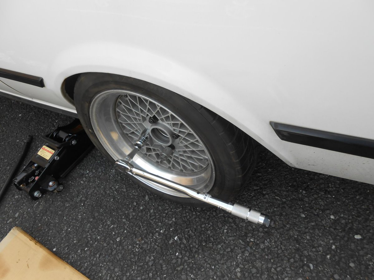 たいしょう 岩川基地 もう８年以上使ってるデジキャンのワイトレ 久しぶりに点検したがクラックとかもなさそうだ ワイトレも ホイールナットもプリセット型トルクレンチできっちり締め付け タイヤ取れちゃったら大変だからね