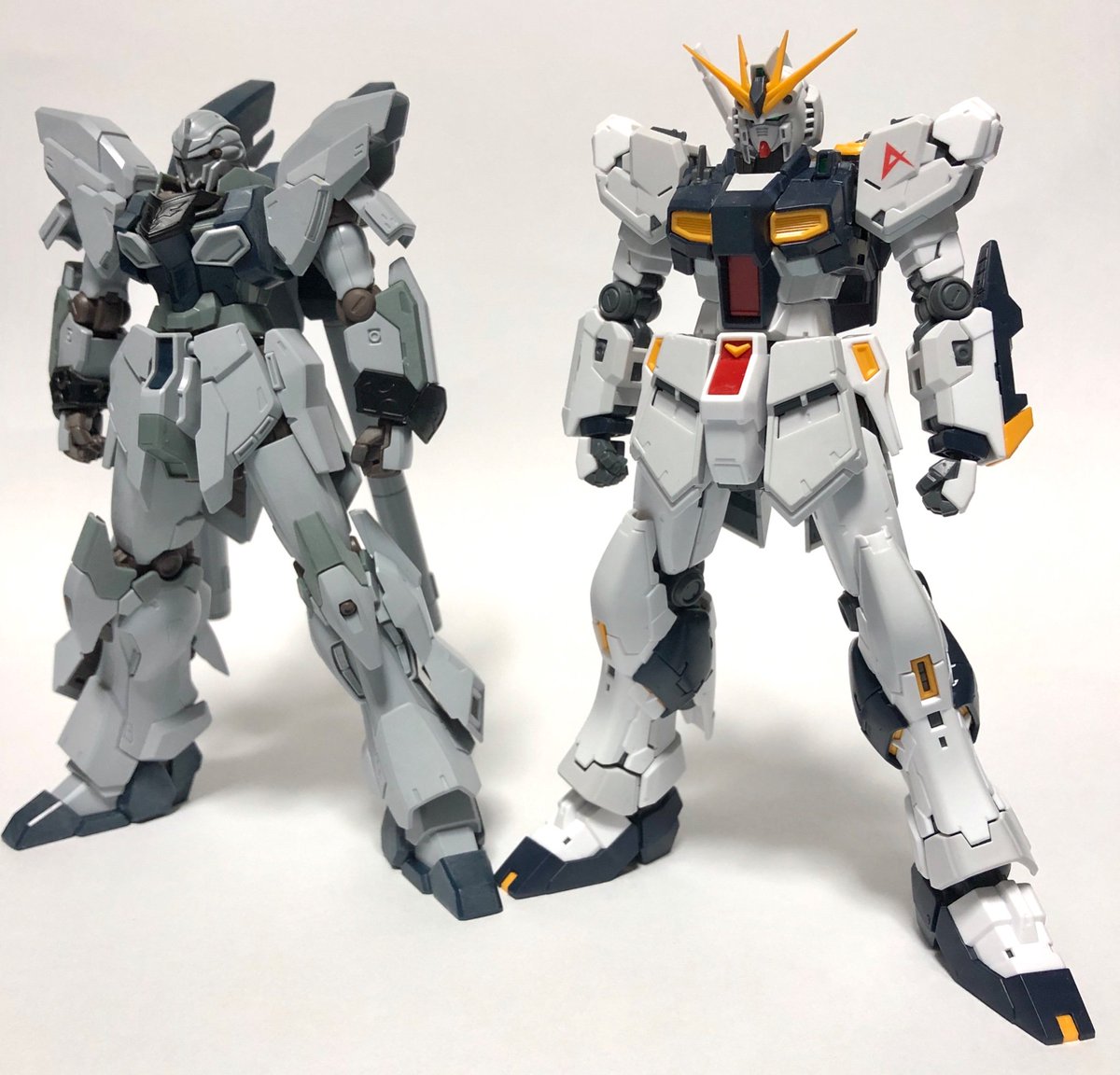 RG Hi-νガンダム\u0026 HGUCシナンジュ・スタイン