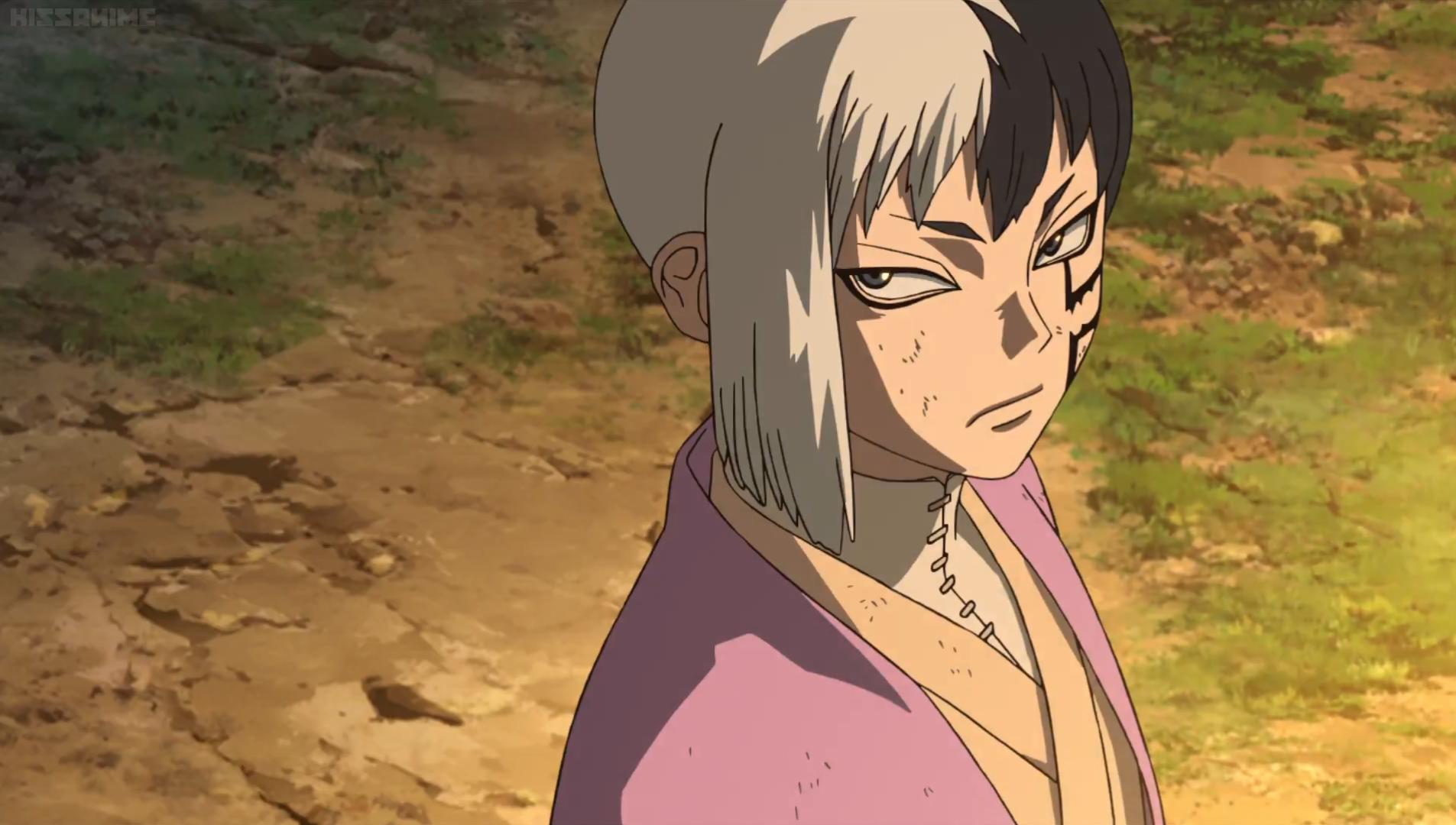 Dr.Stone on Twitter: "Some Asagiri Gen during episode 9 passing by https://t.co/YvX5PICYvJ" / Twitter