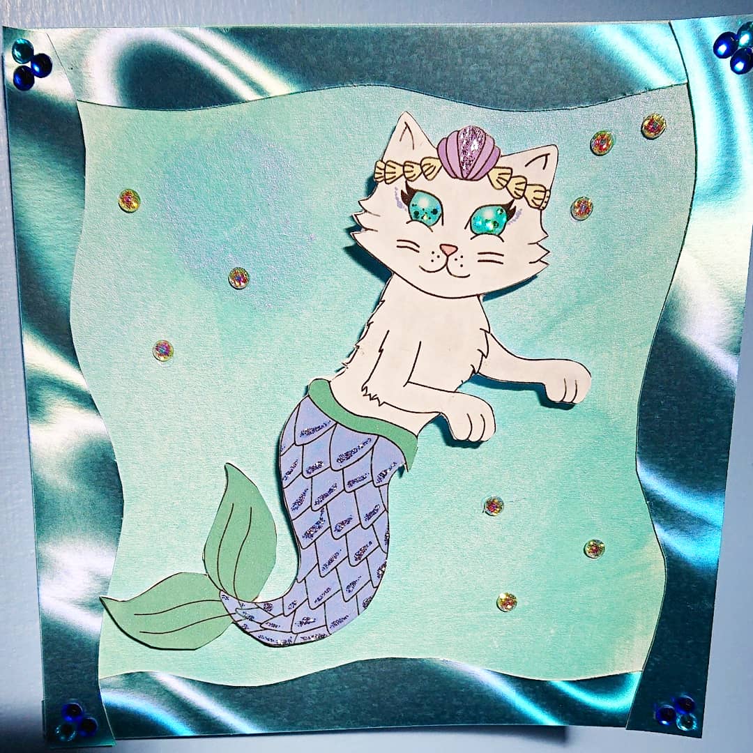 _Nique87's tweet photo. My Mewmaid cards are ready and will be selling at a con soon. Of course my new baby Precious has to make an appearance 😸
#cats #justcats #catart #cat #CatsOfTwitter #catclub #catlove #lovecats #kitty #kittykitty #kittycat #kittygirl #kittyworld #ragdoll #precious #mewmaid #cards https://t.co/u3akN55U30