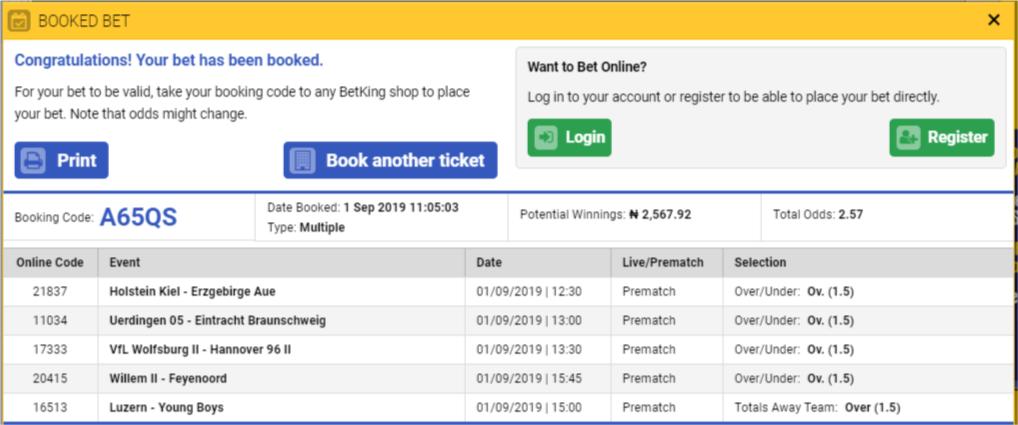 IstakeIwin's tweet photo. Booking Number: A65QS
Date: 1 Sep 2019
Starts: 12:30
Odds: 2+
Type: Mixed
Bookmarker: Betking

NB: 
Stake only what you can afford to lose.
We play all games we post for the public.

May green fall on us today 💰💰💰

Kindly retweet.

#1M3months https://t.co/91leXX0OyD