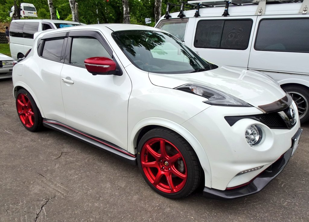 ゆるーくクルマと楽しもう Byハマックス このジュークは痛車じゃないのかもだけど 痛車ブースの一画にあったので ジュークもいよいよフルモデルチェンジですね Tmaf19 Tmaf Tmaf痛車 痛車 ジューク Juke ニスモ Nismo ニスモs ゆるーくクルマと楽しもう Byハマックス このジュークは痛車じゃないのかもだけど 痛車ブースの一画にあったので ジュークもいよいよフルモデルチェンジですね Tmaf19 Tmaf Tmaf痛車 痛車 ジューク Juke ニスモ Nismo ニスモs