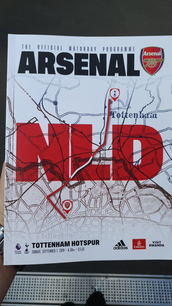 JamesDimondAFC's tweet photo. Derby time #Arsenal #ARSTOT https://t.co/BL88VSM9Mm