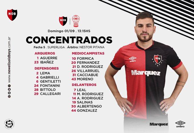 NewellsFrance's tweet photo. Jour de match !
⚽ @CANOBoficial - Huracán 
🗓 Journée 5 - @superliga
⏱️18h15 heure française 
#AllezLaLepra 🔴⚫ https://t.co/5h4oQLT2gy