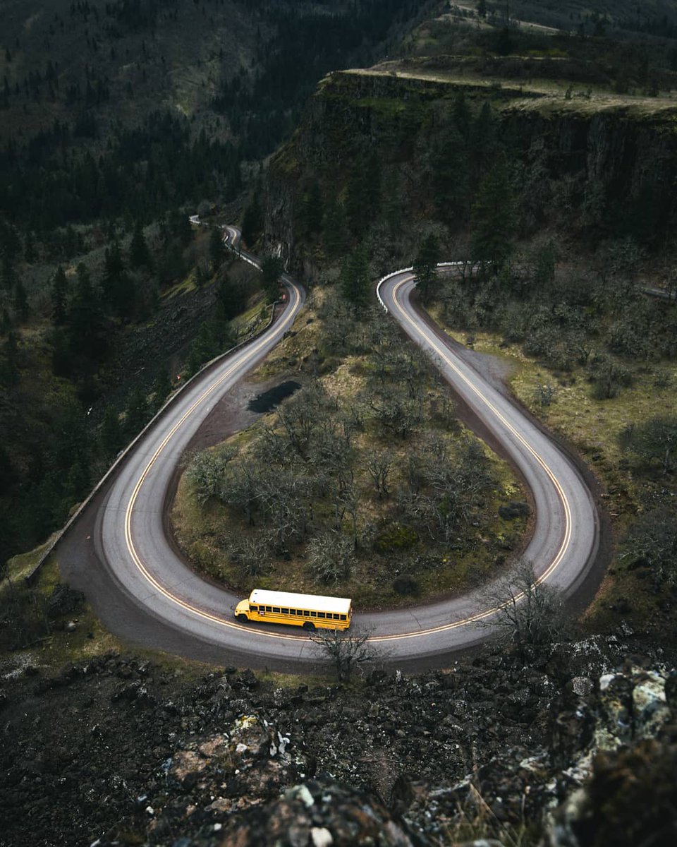 instagram's tweet photo. #HelloFrom the Columbia River Highway 🚌🌲 https://t.co/Xf1KEoUm0U https://t.co/jCpz5Ku1qP
