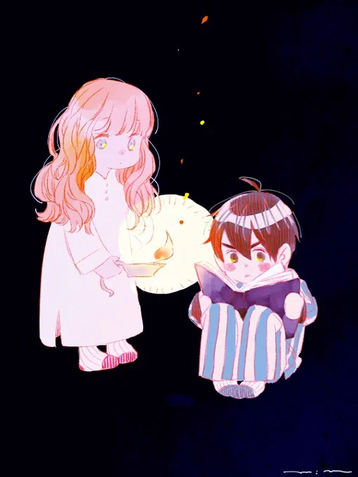 う～ん…鼻があったりなかったり
描く作品の雰囲気がどれだけデフォルメ入れたいかって感じで変えてる
描きやすいのは普段の絵 