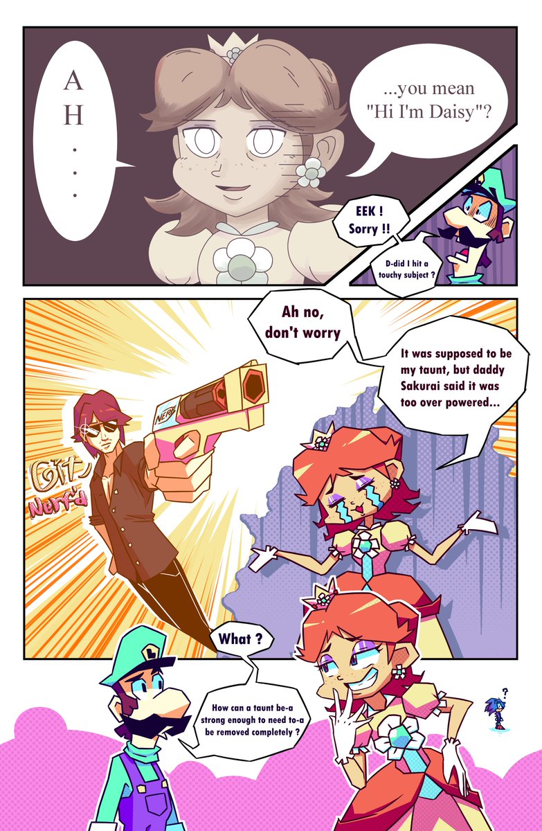 Potterzilla's tweet photo. Hey I made a comic ! 
I wrote it for #Project78, more info here: https://t.co/xkdcoWs3qg
High quality version here: https://t.co/Bz1xOLzWde
#SuperSmashBrothersUltimate #SmashBrosUltimate https://t.co/PYUSiAKEhQ