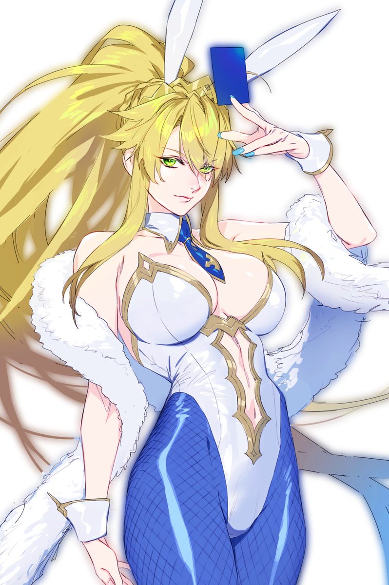 Azusa1019's tweet photo. 【FGO】バニーアルトリアルーラーさん！描けば出ると聞いて(◔౪◔)うおおお！網タイツ！！！　#FGO https://t.co/ThhmhzILCu