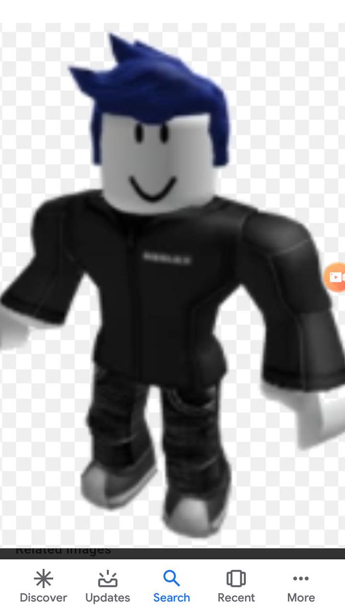 roblox guest (blue hair)