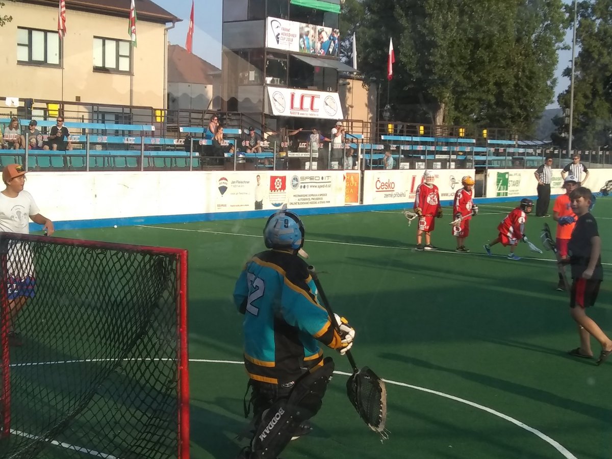 JThorbj's tweet photo. IT was cool to watch the kids game at Frank Menschner Cup  in #Radotin #Growthegame #Prague #lacrosse https://t.co/dTb4onI3Wu