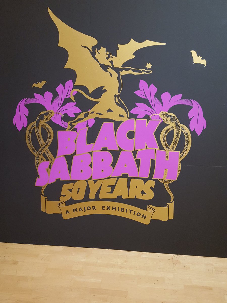 WOLFONTHEMOON's tweet photo. Fantastic visit to @BM_AG visiting the Black Sabbath exhibition #50yearsof... https://t.co/ONTNZ05PzA