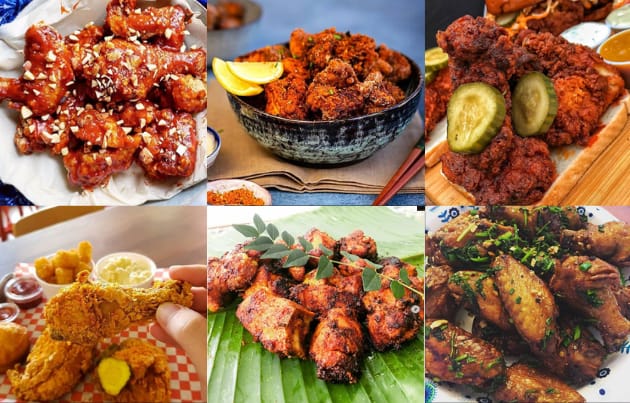 foodloversindia's tweet photo. Fried chicken takes many shapes and forms across the globe. Find out how the world cooks this classic dish. Happy Chicken Month!
.
.
https://t.co/OHzsIM9edX
.
.
#FriedChicken #FriedChickenAroundTheWorld #Fried #DeepFried #FriedFood #FoodLoversIndia #TruthInFoodWineAndDining https://t.co/wabHrBgNAK