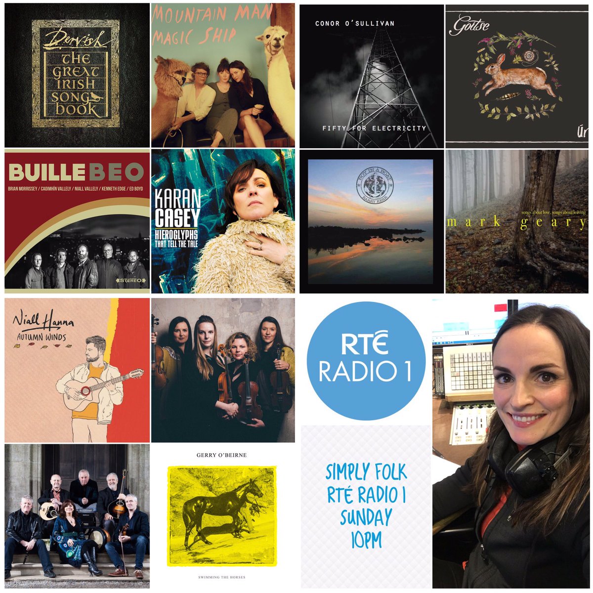 September lands and with it a harvest of beautiful songs and tunes on this evening’s #SimplyFolk Join me from 10pm @RTERadio1 🎶 @dervishofficial @con1741 @mountainman @GoitseMusic @CaseyKarancasey @BarryKerr1 @MarkGearynews @GerryOBeirne @RANTFIDDLES @buillemusic