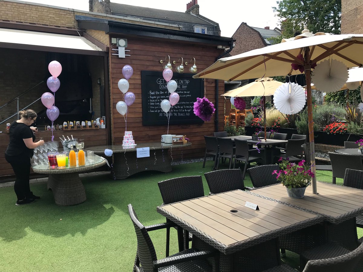 hare_hounds's tweet photo. All ready for a very special Christening party this afternoon! #event #bookaspace #function https://t.co/Bb7a1zydDP