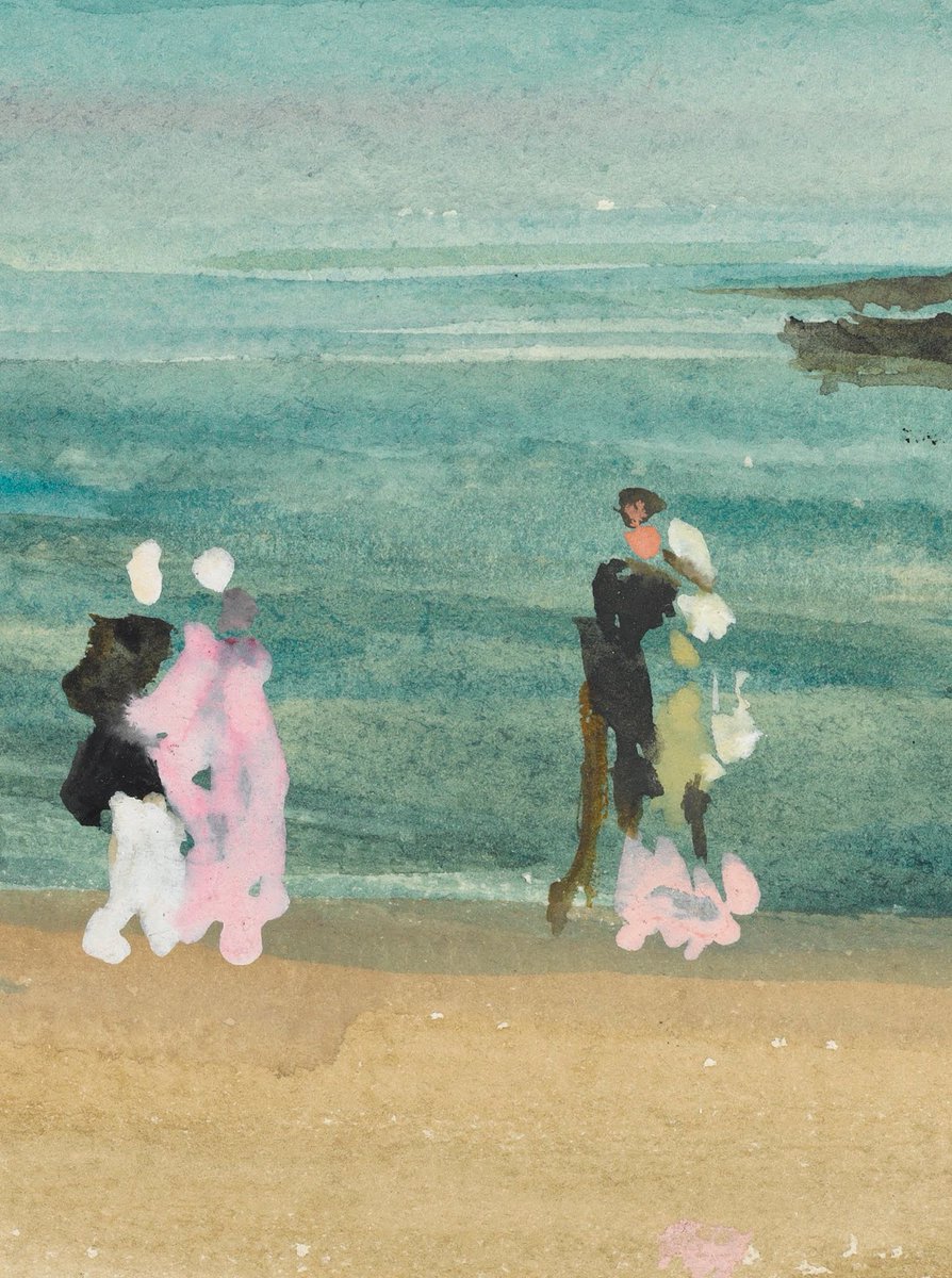artnau's tweet photo. "Southend Pier", 1883-1884 by James McNeill Whistler https://t.co/XKSjVHzKbz