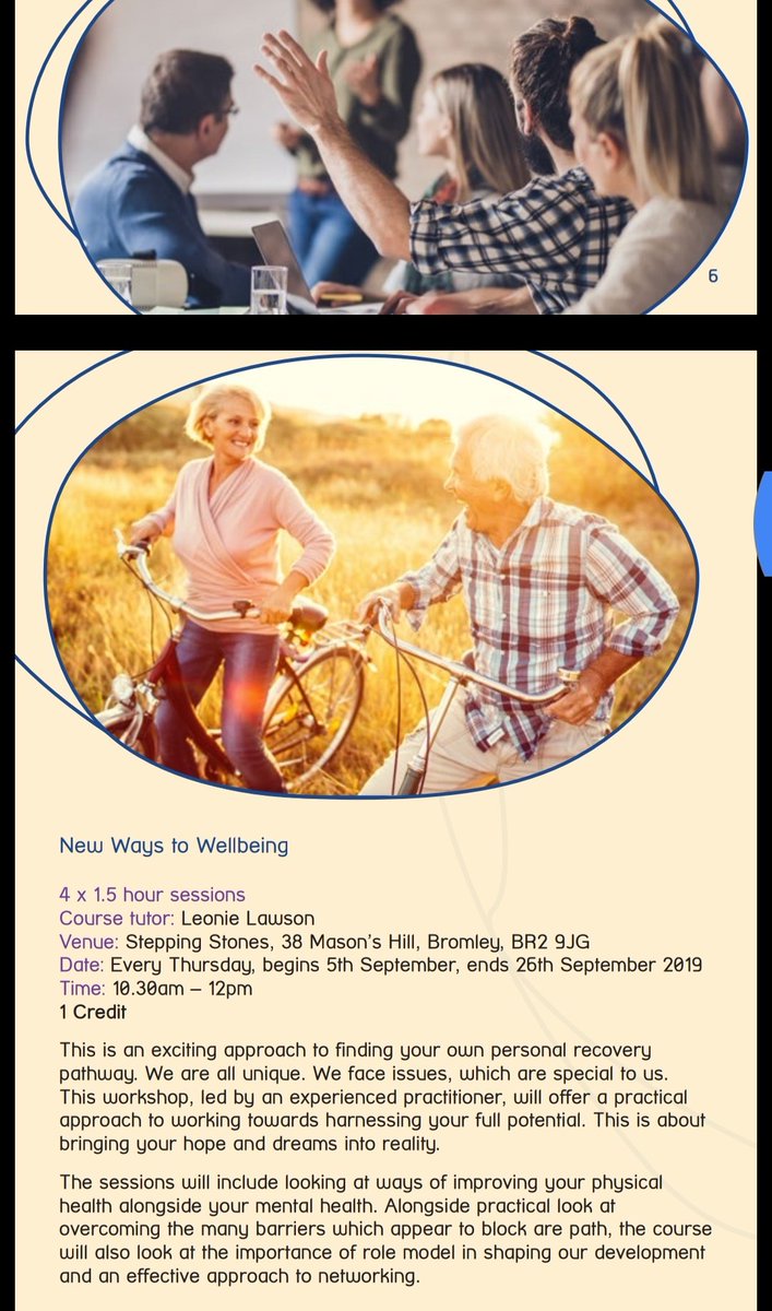 BromleyMassage's tweet photo. Find me leading the course for Mind Bromley next week Thursday for 4 week in the month of September. "New ways to well-being" @blgmind 

Free for anyone to join onto and based in Bromley. https://t.co/Q7CbfTsLkL
