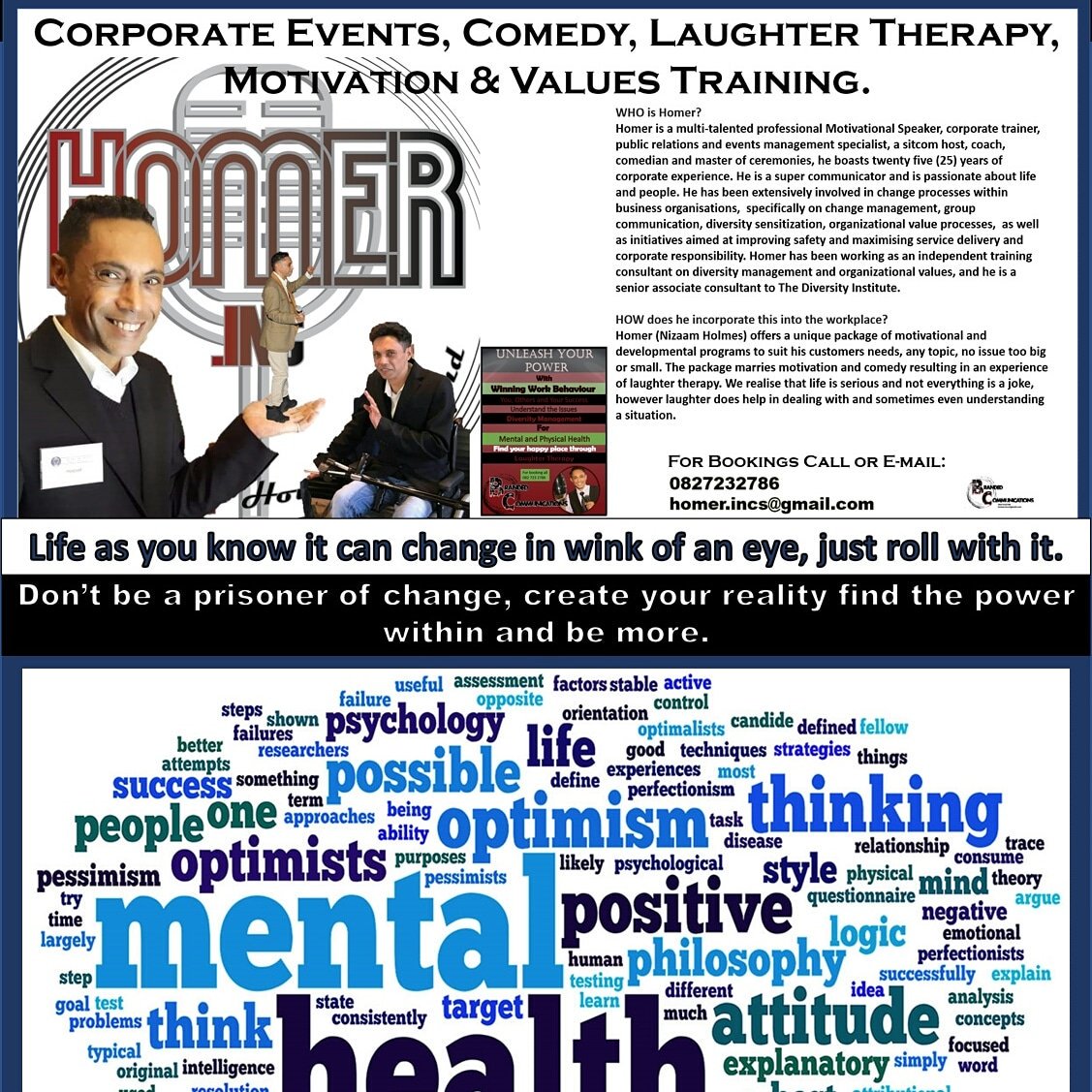 Make a difference with motivational laughter therapy.
Deal with the issues one motivated giggle at a time #ValueInvesting #comedy #laughter #therapy. #motivate #empower