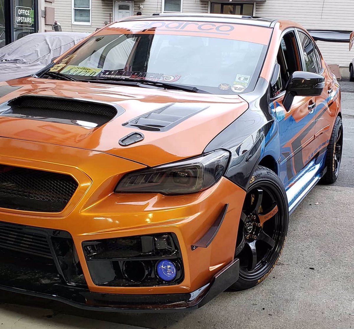 チャージスピード CHARGESPEED WRX STI/S4 VA# A/B/C ボンネット（ダクト付） FRP製 ChargeSpeed Japan on X