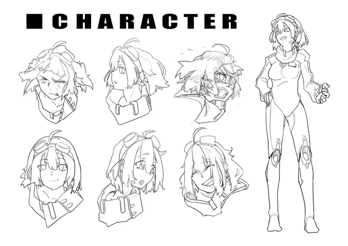 過去絵シリーズ20
アニメにハマってた時の・・・ナツカシイ
(と言っても半年前くらいかなこれ描いたの、シンプルだけど花のあるキャラを目指してた) 