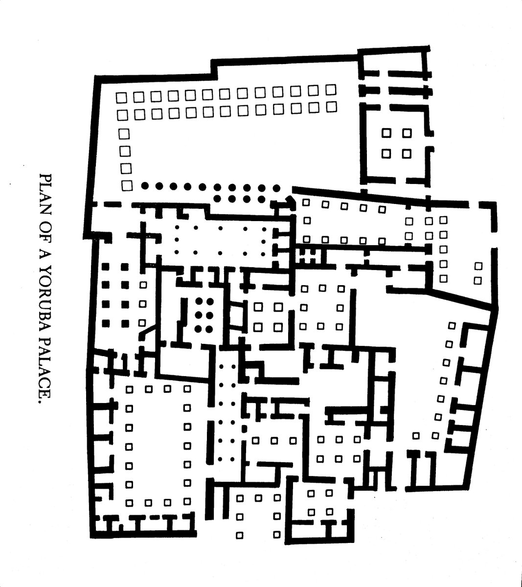  #ForgottenAfricanArchitecture(12/15) Yoruba (Nigeria/Benin): Since Yoruba religion was one of the most sophisticated on the continent, these splendid fortified cities had temples to match. Yoruba believes even survived the diaspora, with present day worshipers in the Americas.