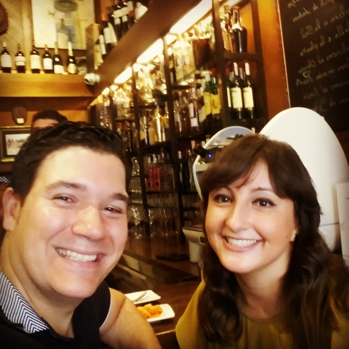 La compañia y el lugar... 😍