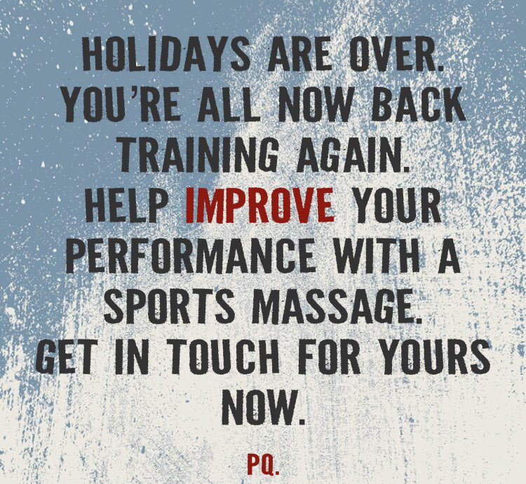 Now that you’ve all enjoyed your summer you’ll want to get back training. Make sports massage part of your routine. They help improve recovery, reduce soreness and promote wellbeing. Contact me for yours. #sportsmassage #health #wellbeing #fitness