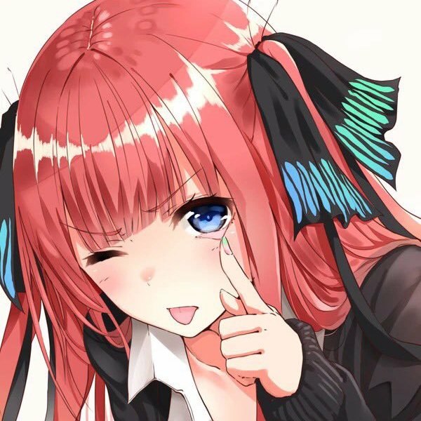 通りすがりのアニメ好き 五等分の花嫁etc アニメ垢さんがTwitterに投稿した中野二乃(五等分の花嫁)のイラスト。