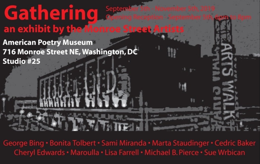 ndebeledolls's tweet photo. Group exhibit@American Poetry Museum this Thursday 6-8 pm opening reception. https://t.co/31U6piP6DV