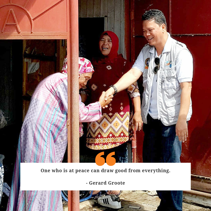 Peaceforce's tweet photo. #peacequote #peace #nonviolence #nonviolentpeaceforce #philippines https://t.co/yHklxhndL6