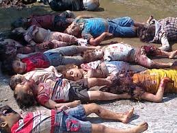 marcospeckel's tweet photo. El que es parece nunca dejar de serlo. Trino del 8 de Julio de 2014 en el que @petrogustavo  escribia:  "Detengan la barbarie. Estos son los niños de Gaza" colocando  esta foto que correspondía a niños asesinados con armas químicas por el regimen de Bashar al Assad en Siria. https://t.co/TQ54tFlUTw