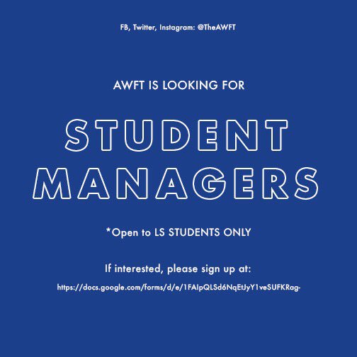 TheAWFT's tweet photo. AWFT is looking for your help this Season 82!

Sign up now to be a part of the Ateneo Women's Football Team, and play a big role in our team's journey towards the season. Experience the behind the scenes and glory UAAP football!

https://t.co/wt4V51C9XO https://t.co/am4vDhzEHQ