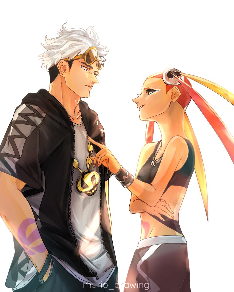 Pokémon on X: Guzma and Ash step onto the stage in the semifinals