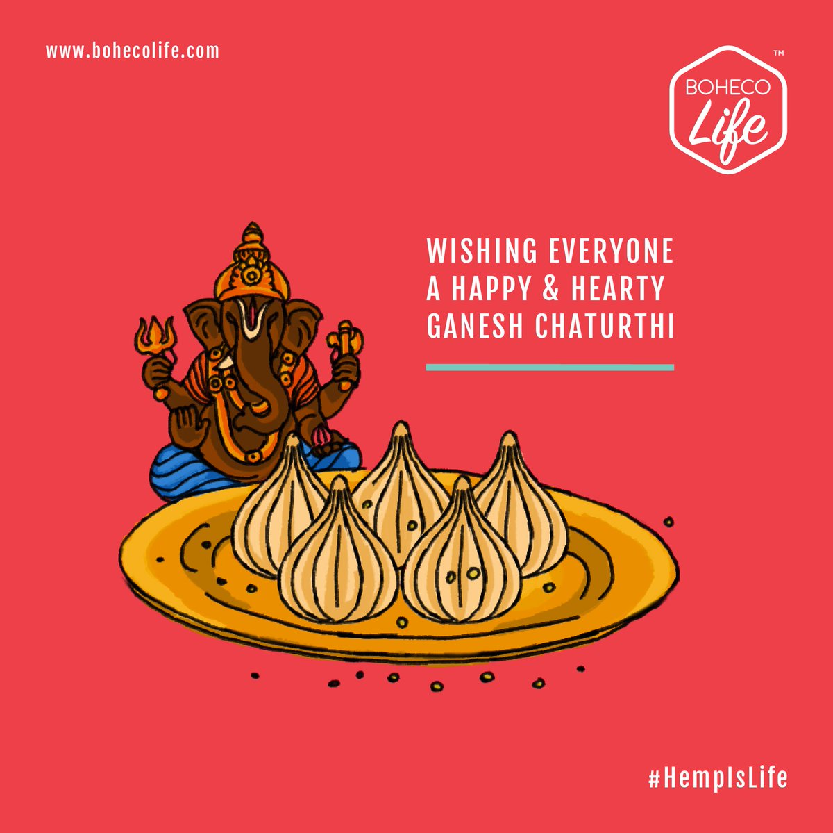 BOHECOLife's tweet image. BOHECO Life would like to wish everyone a prosperous Ganesh Chaturthi. Offer the gift of good health by adding Hemp Hearts to your Modaks. Get them here: bit.ly/BLAllTW

#HappyGaneshChaturthi #HempIsLife #EatHemp
#LiveHealthy