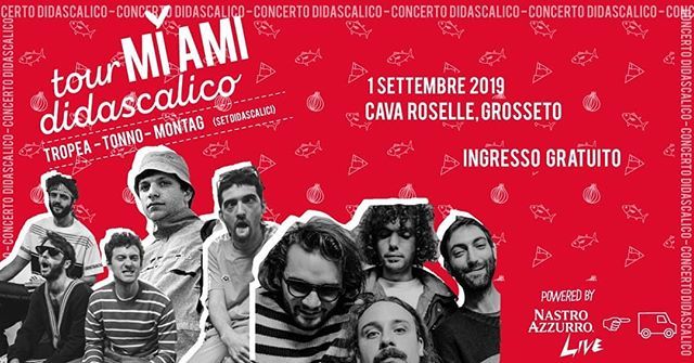 Il Festival del baci e della musica fa tappa in Maremma! Stasera, domenica 1 settembre, apertura straordinaria della Cava per il MI AMI: Tour Didascalico con Tropea, Tonno Montag a Grosseto

Ingresso libero!

Evento organizzato insieme a Tudemun Concerti 🦉Tutte le info sulla…