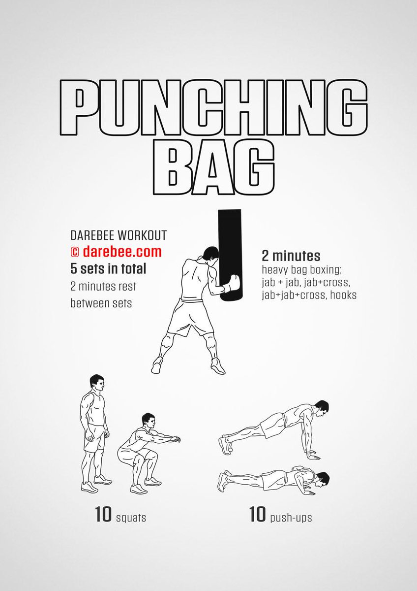 punch bag workout