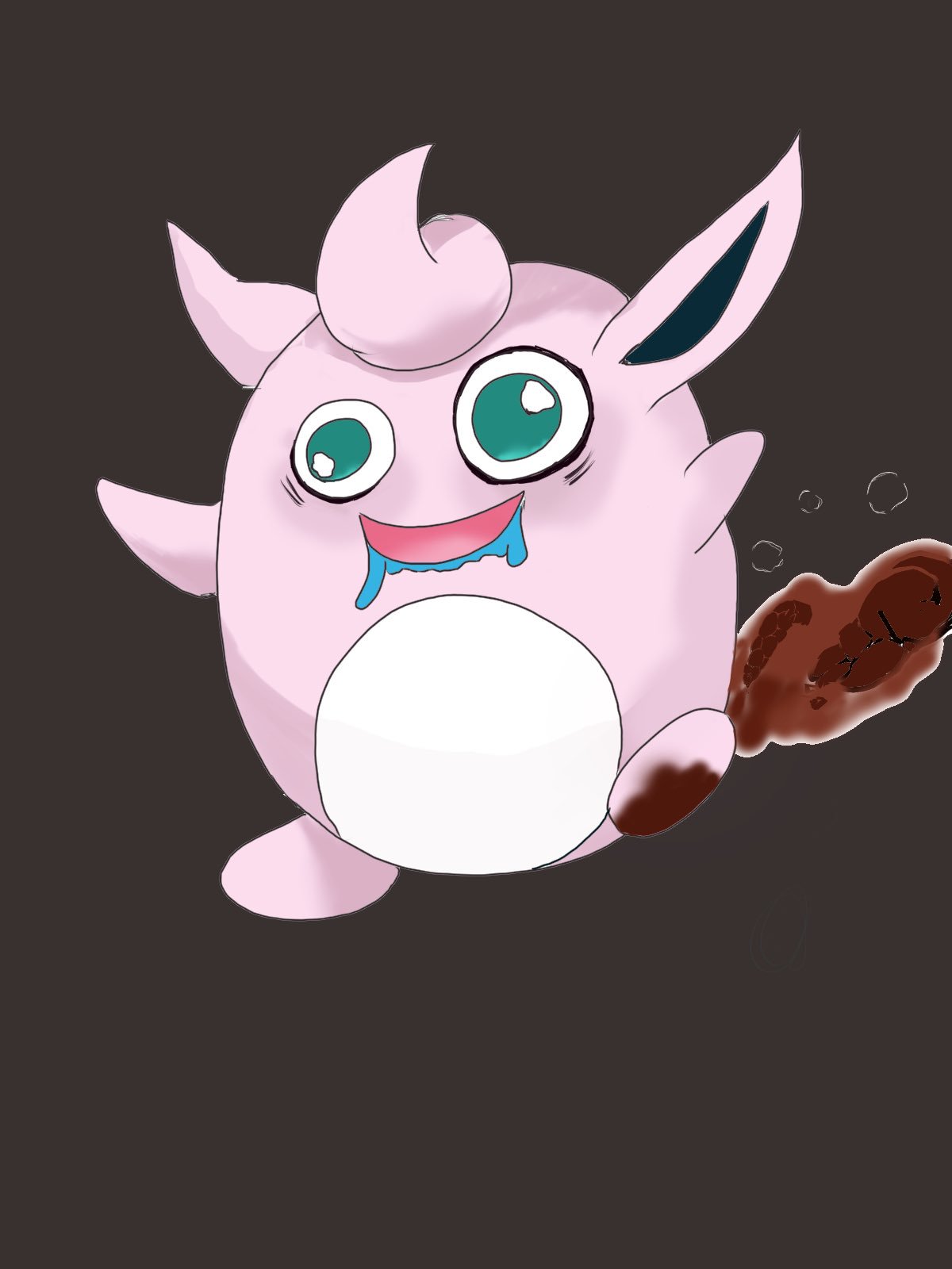 天綺ゆとり 初代ポケモンのプクリンしっかり描きました ヤクやってそうな感じになりました T Co Eq6z2col0c Twitter