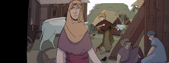 pyomatic's tweet photo. My comic The Finger Bone of St Cyneburg has launched!

714CE, England: a curse from a world of folklore forces a monk-in-training to search for a cure, alongside unlikely friends.

Site🐺 https://t.co/DH8mP1oabP
Tapas🐦https://t.co/zQrXdQqXsg
Webtoons🌿 https://t.co/10PR89UY7M https://t.co/gwY9xNW7ca