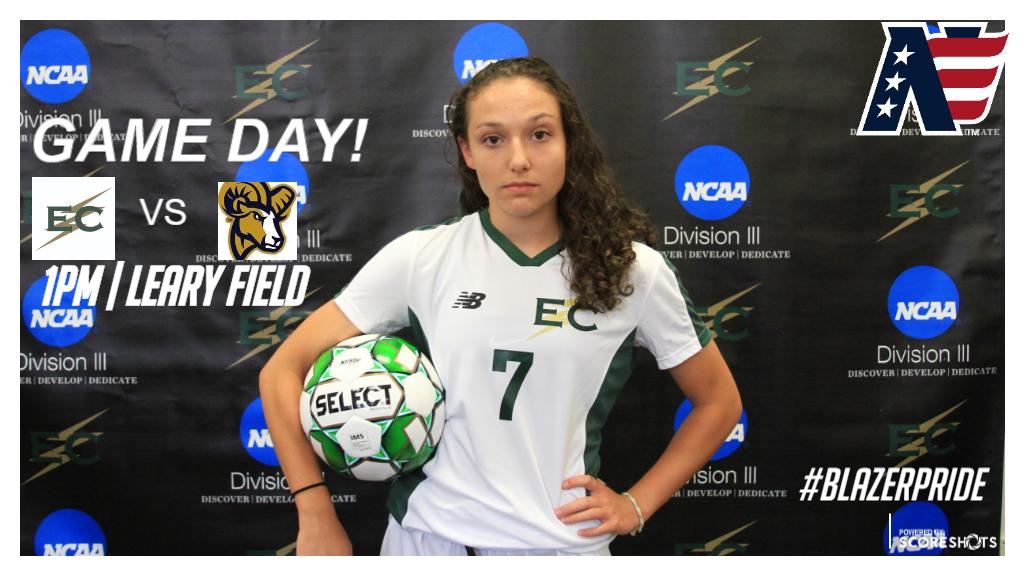 ElmsBlazers's tweet photo. Women's Soccer is back in action toady at 1PM when they host Suffolk University on Leary Field. @ElmsCollege @ElmsCollegeAlum @NECCathletics #ThisIsLeary #BlazerPride https://t.co/1GY0Ua8o7C