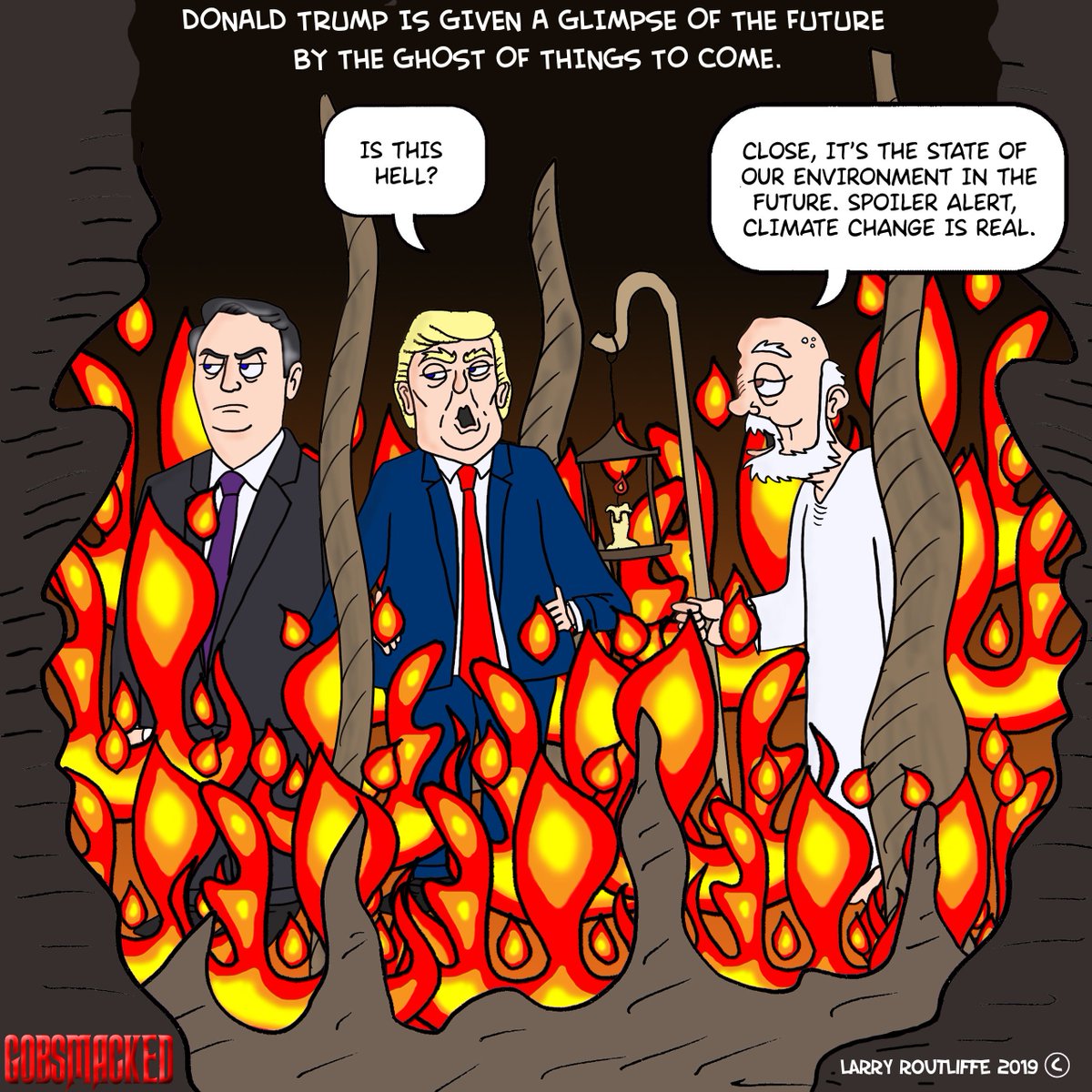 LarryRoutliffe's tweet photo. #ClimateChange #ClimateChangeIsReal #GlobalWarming #combatclimatechange #NoPlanetB #extremeweather #AmazonFires #AmazonRainforest #climatechangedeniers #trumpclimatechange #webcomic https://t.co/usFSoDIwO7