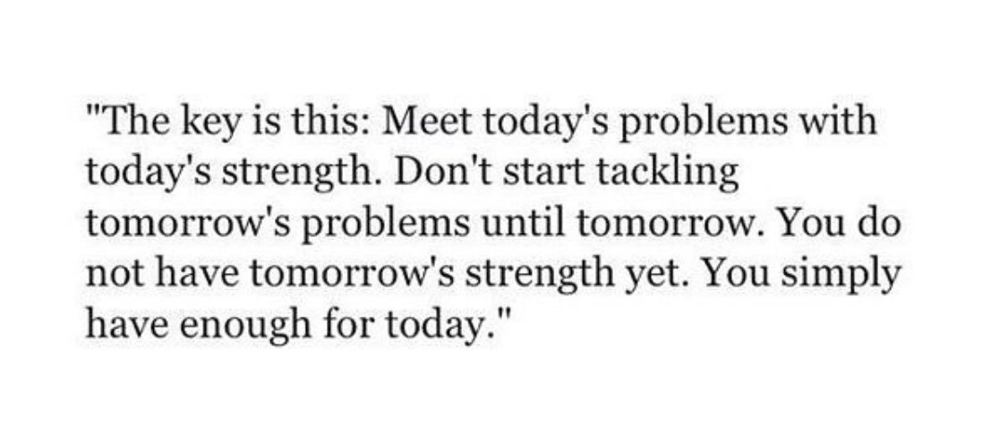 antjuansea's tweet image. Therefore do not worry about tomorrow, for tomorrow will worry about itself. Sufficient to the day is its own trouble -Matthew 6:34 
#OneDatAtATime  #SundayMorning🙏🏾
