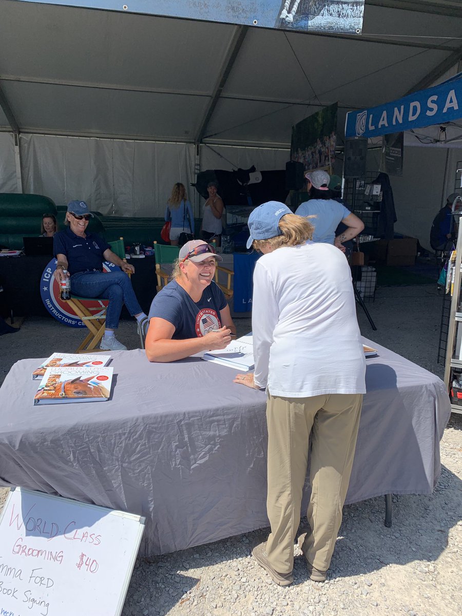 What an awesome week at AECs, we can’t wait to come back!! Thank you to everyone who came to our lectures and book signings, and the @USEventing Event College for having us!! Congratulations to Emily Ragan for winning our raffle!! Such a fun week with great people!! #AEC2019