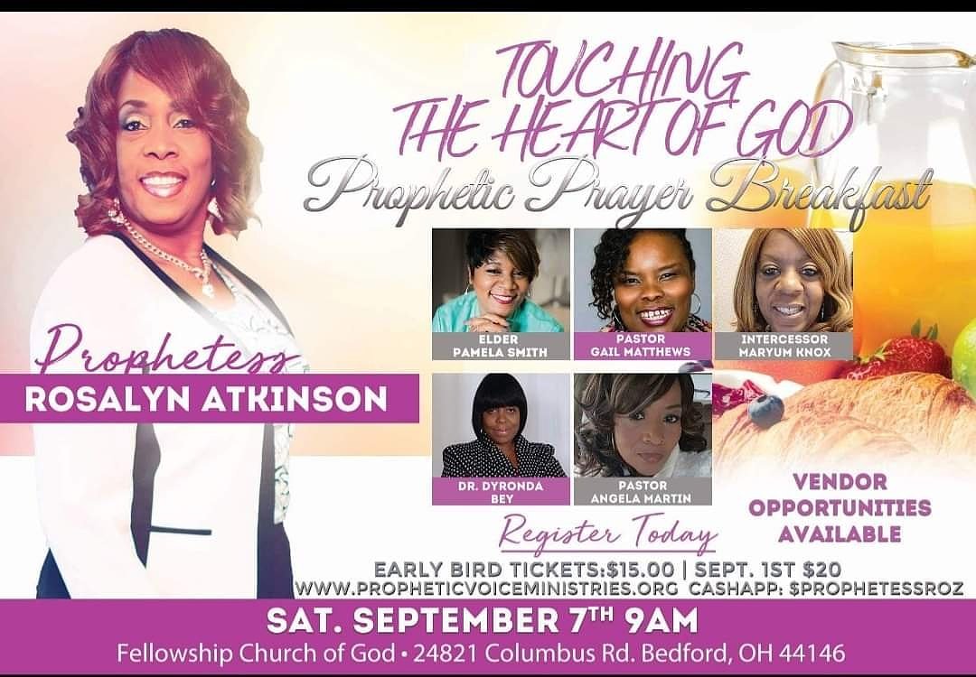 RozAtkinson1's tweet image. Today is The Last Day For EARLY REGISTRATION Of $15 You Dont Want To Miss Touching The Heart of God Prophetic Prayer Breakfast! You can Register at cash app $prophetessroz or Follow The Eventbrite Link Below ⬇️⬇️⬇️  By Clicking Link! eventbrite.com/e/touching-the…