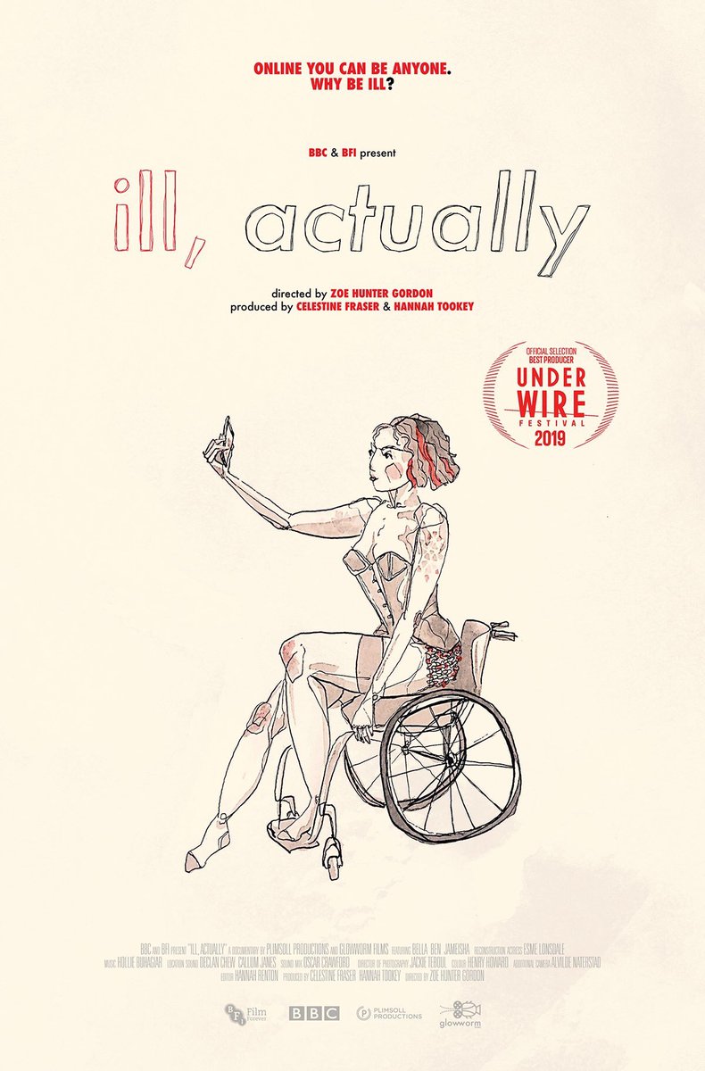 celestinefraser's tweet photo. Super excited to share that our film @Ill_Actually is screening in a couple of weeks at the wonderful @underwirefest and has been nominated for an award in producing! Tickets are still available: https://t.co/vTIekIgSke. https://t.co/YcK5hR6XhT